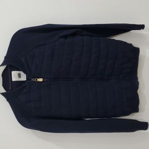 Zara Boys Navy Sweater Jacket Size 13=14